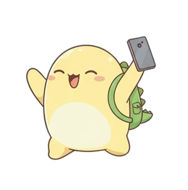 Toty feliz com celular